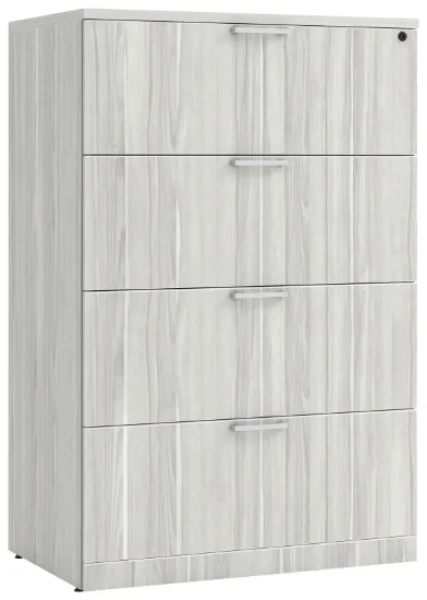 Picture of 4 Drawer Lateral File Cabinet with Lock – Office Storage Filing Cabinet 