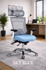 Picture of Ergonomic Mesh Desk Chair with Lumbar Support & Adjustable Headrest ⭐ Best for Upper Back Support | Ergonomic Comfort
