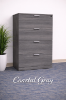 Picture of 4 Drawer Lateral File Cabinet with Lock – Office Storage Filing Cabinet 