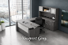 Picture of U Shaped Height Adjustable Executive Desk