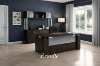 Picture of Height Adjustable Executive Desk with Storage