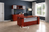 Picture of Height Adjustable Executive Desk with Storage