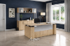 Picture of Height Adjustable Executive Desk with Storage