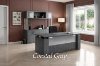 Picture of Height Adjustable Executive Desk with Storage