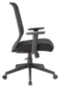 Picture of Mesh Back Office Chair with Lumbar Support – Ergonomic Adjustable Task Chair with Synchro-Tilt