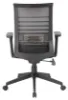 Picture of Mesh Back Office Chair with Lumbar Support – Ergonomic Adjustable Task Chair with Synchro-Tilt
