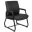 heavy duty guest chair with armrests and 350 lb capacity