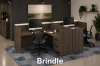Picture of Modern 2 Person Reception Desk with Transaction Counter & Storage
