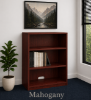 Picture of Office Bookcase with Adjustable Shelves, 36" High-Mocha 