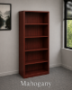 Picture of Tall Office Bookcase with Adjustable Shelves - Driftwood