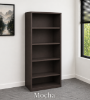 Picture of Tall Office Bookcase with Adjustable Shelves - Mahogany