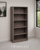 Picture of Tall Office Bookcase with Adjustable Shelves - Mahogany