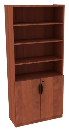 Picture of Bookcase with Locking Doors