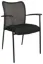 Picture of Premium Lobby Stacking Chair with Arms, Mesh Back and Waterfall Seat Edge