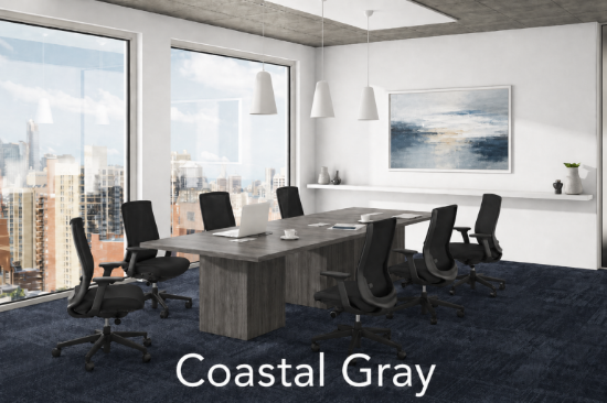 Picture of  Cube Conference Table with Laminate Top and Cable Management-PL Laminate