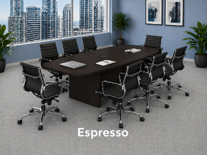 Picture of Boat Shaped Conference Table