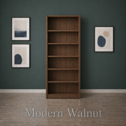 Picture of 6 Shelf Bookcase - 71" Tall