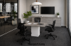 Picture of Modular Square Conference Table with Cube Base, Cable Management and Power Options