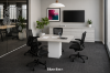 Picture of Modular Square Conference Table with Cube Base, Cable Management and Power Options