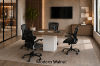 Picture of Modular Square Conference Table with Cube Base, Cable Management and Power Options