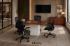 Picture of Modular Square Conference Table with Cube Base, Cable Management and Power Options