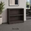Picture of 30 Inch Office Bookcase with Adjustable Shelves and Open Storage