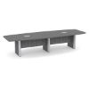 Picture of Premiera Boat-Shape Conference Tables with Metal Accent Base