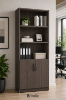 Picture of Secure Tall Office Bookcase with Locking Doors and Adjustable Shelves