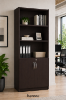 Picture of Secure Tall Office Bookcase with Locking Doors and Adjustable Shelves
