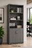Picture of Secure Tall Office Bookcase with Locking Doors and Adjustable Shelves
