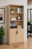 Picture of Secure Tall Office Bookcase with Locking Doors and Adjustable Shelves