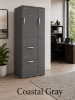 Picture of Executive Wardrobe Storage Cabinet with File Drawers, Shelves and Locking Doors