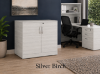 Picture of Small Office Storage Cabinet with Locking Doors and Adjustable Shelf