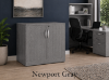 Picture of Small Office Storage Cabinet with Locking Doors and Adjustable Shelf