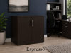 Picture of Small Office Storage Cabinet with Locking Doors and Adjustable Shelf