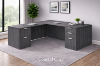 Picture of Executive L Shaped Desk with Drawers, Locking Storage and Cable Management