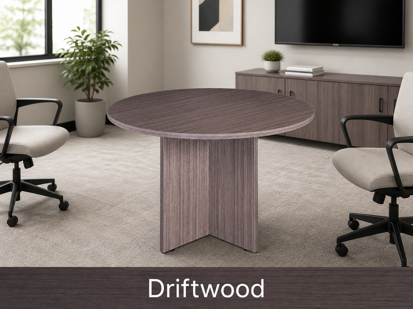Executive Round Conference Table for Small Meetings | Choice Office ...