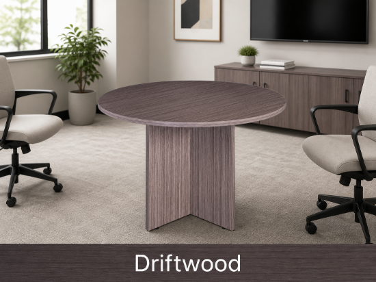Picture of Executive Round Conference Table for Small Meetings and Office Collaboration