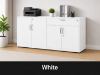 Picture of Executive Buffet Credenza with Locking Doors, Drawer Storage and Adjustable Shelves