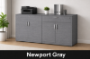 Picture of Executive Buffet Credenza with Locking Doors, Drawer Storage and Adjustable Shelves