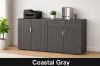 Picture of Executive Buffet Credenza with Locking Doors, Drawer Storage and Adjustable Shelves