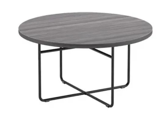 Picture of  Round Coffee Table with Steel Rod Base