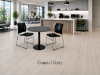 Picture of Modern Round Cafe Table with Black Metal Base and Scratch Resistant Top