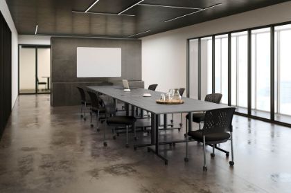 Picture of Training Table with T Legs and Laminate Top