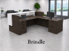 Picture of Executive Modern Reception Desk with Transaction Counter, Locking Drawers and Cable Management