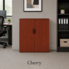 Picture of Modern Office Storage Cabinet with Locking Doors and Adjustable Shelf