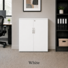 Picture of Modern Office Storage Cabinet with Locking Doors and Adjustable Shelf