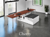 Picture of Executive 2 Person Desk with Storage