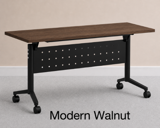 Flip Top Nesting Table with Modesty Panel | Choice Office Furniture
