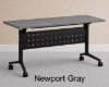 Picture of Flip Top Nesting Table with Modesty Panel and Locking Casters
